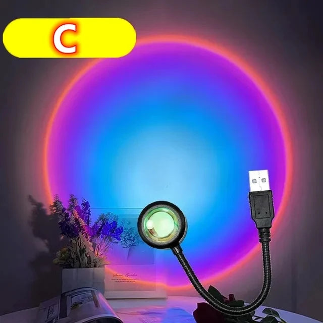 Sunset Lamp Projector - Home Decor Light