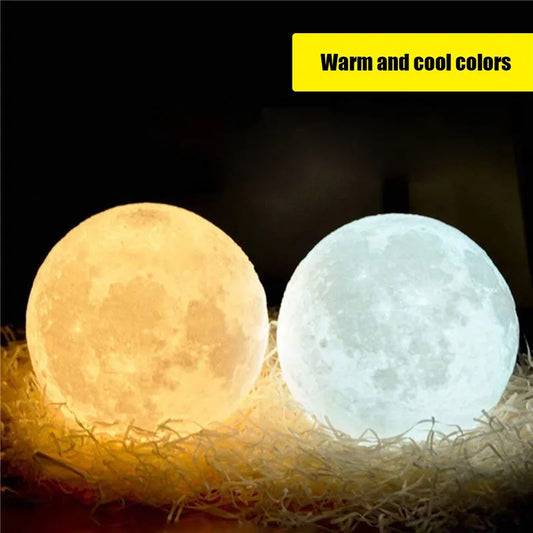 3D Print LED Moon Lamp