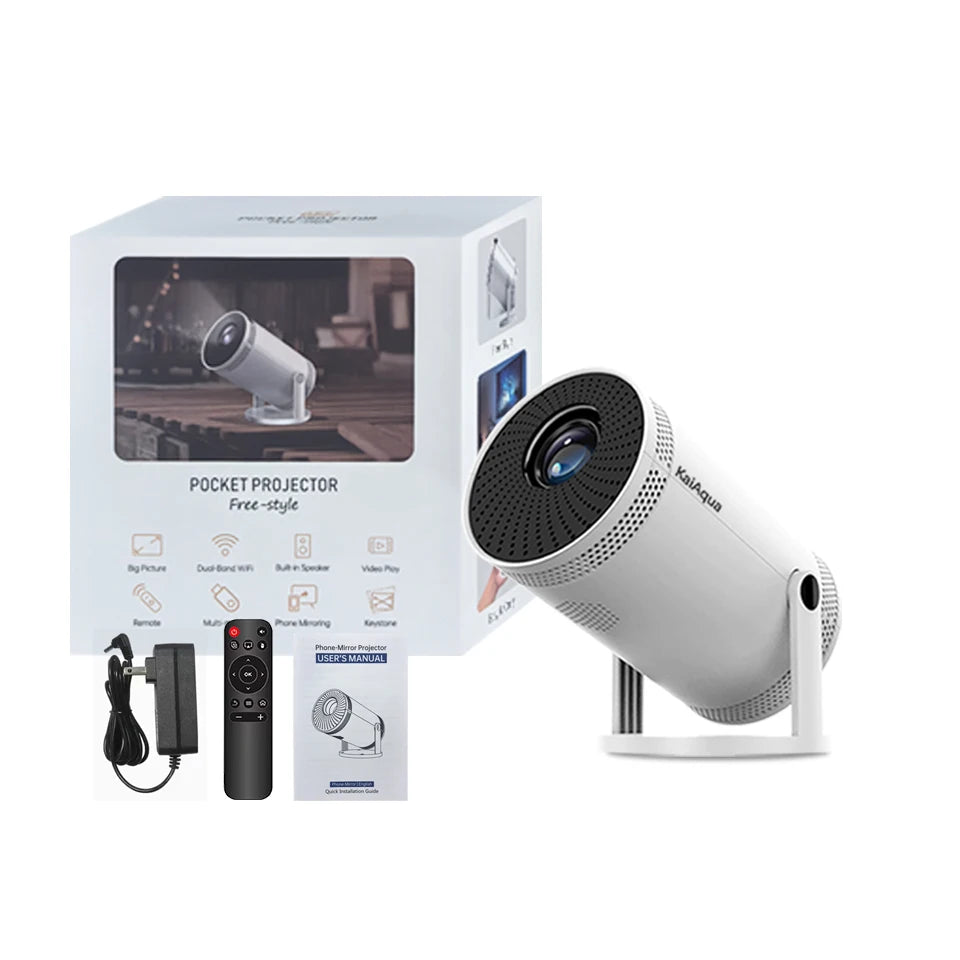 In stock 4K Home Projector Native Portable 720P Auto Focus 260ANSI Video home Cinema Outdoor HD LED Projetor 3D MINI Theater New