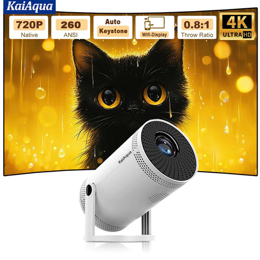 In stock 4K Home Projector Native Portable 720P Auto Focus 260ANSI Video home Cinema Outdoor HD LED Projetor 3D MINI Theater New
