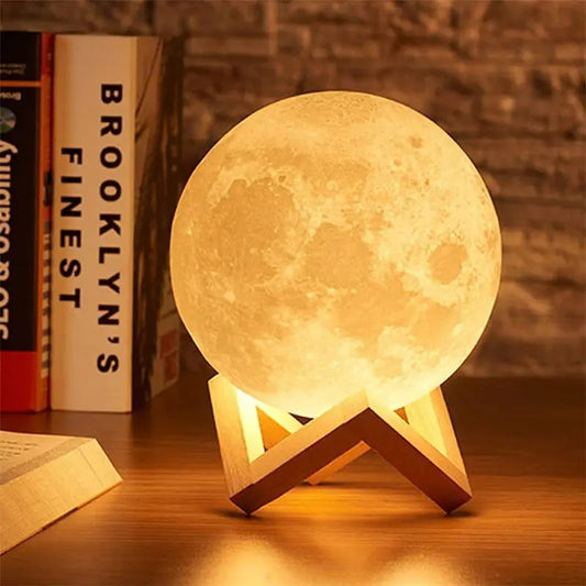 3D Print LED Moon Lamp