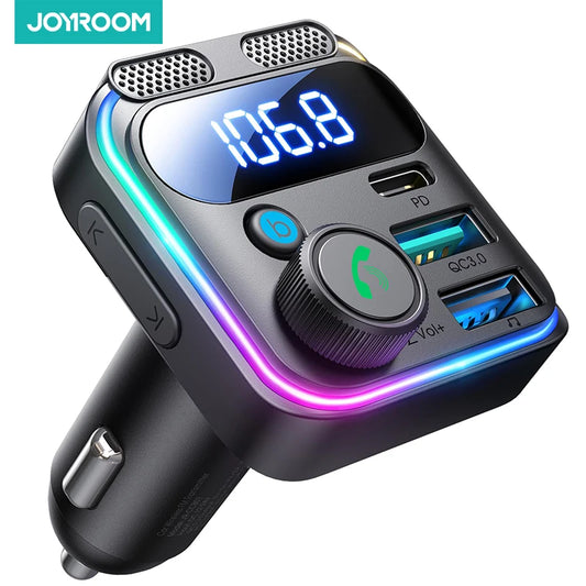 Bluetooth 5.3 Car FM Transmitter & Charger