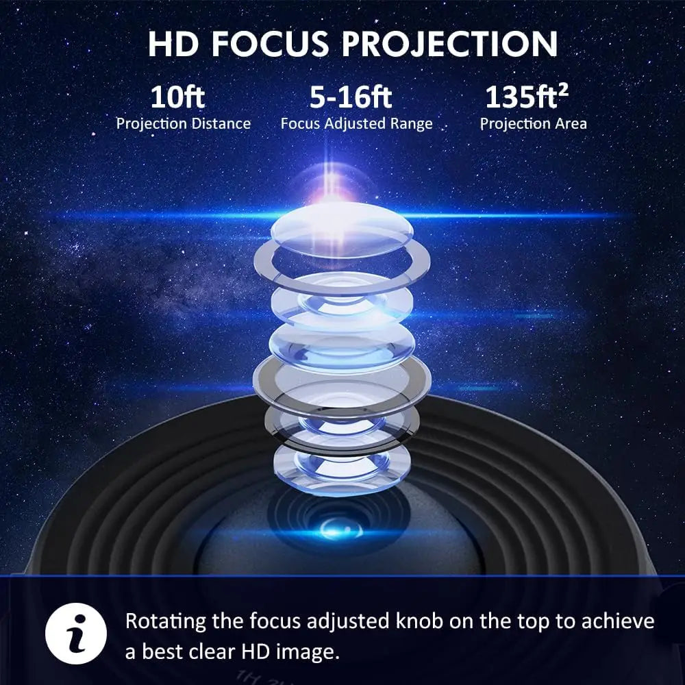 12 in 1 Night Star Projectot 4K - 360°