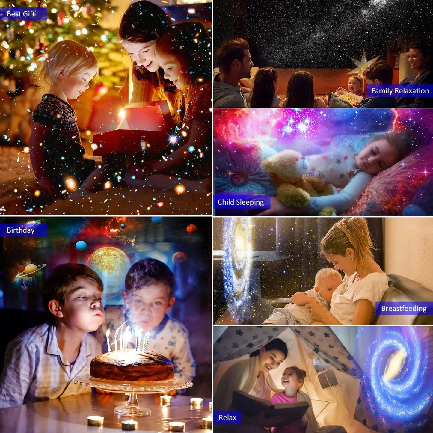 12 in 1 Night Star Projectot 4K - 360°